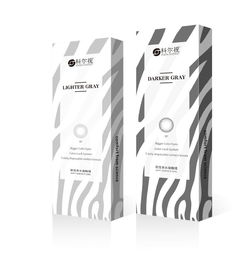 韓國科爾視美瞳隱形眼鏡 時尚灰 系列產品包裝設計