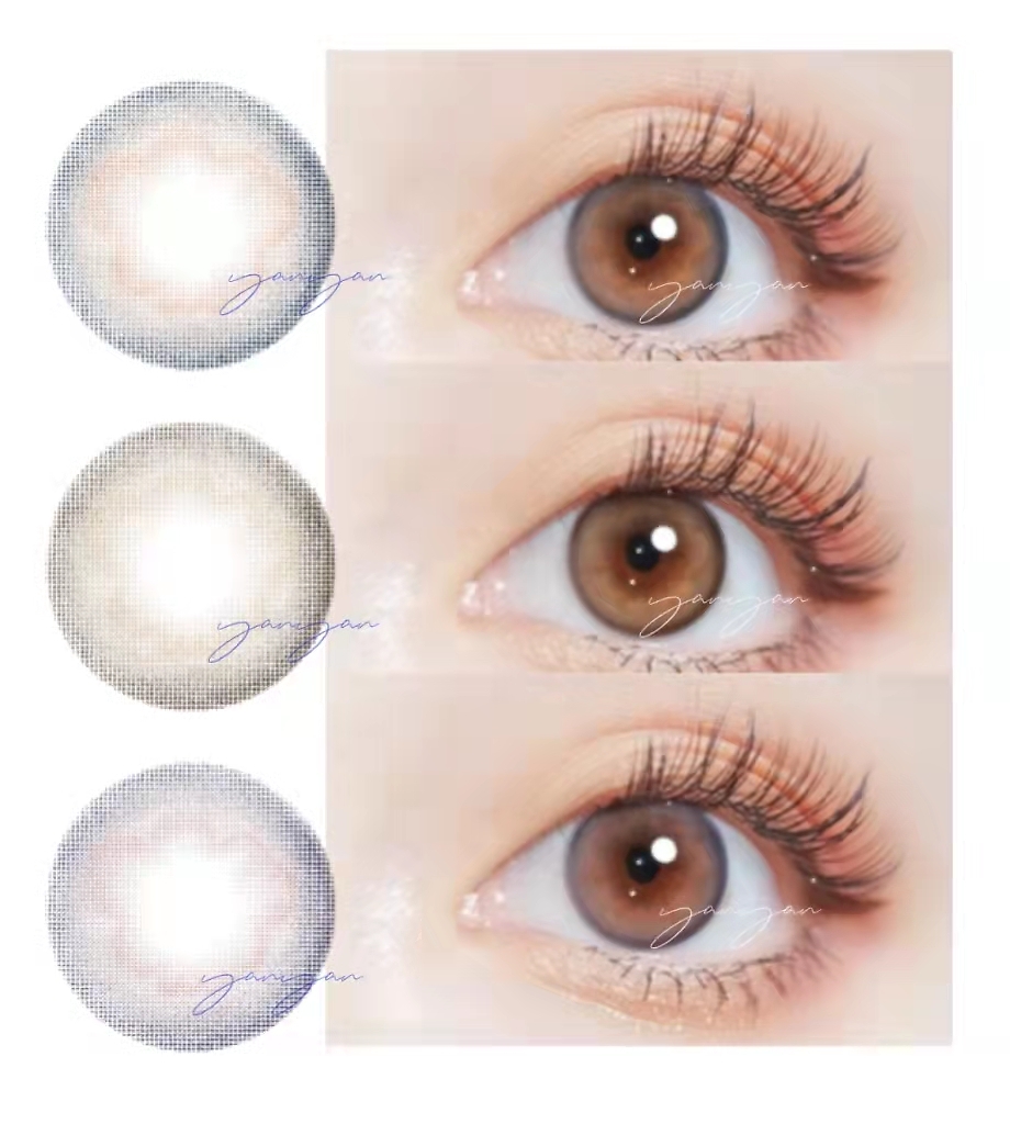 美瞳花紋設計 融合藝術與科學的視覺革新